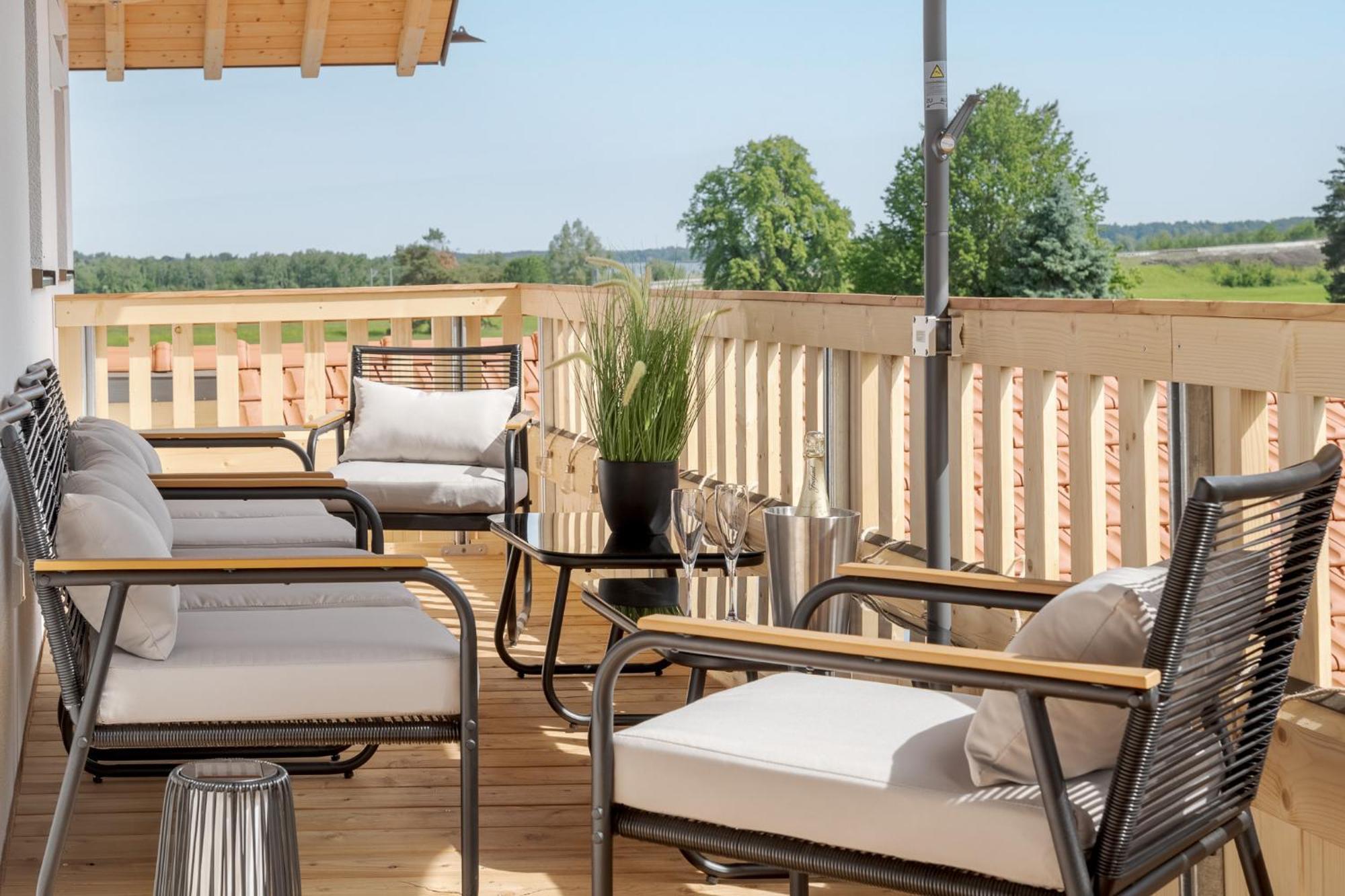 Fenjoy: Ferienapartment In Neubau / Balkon / Bbq Bernau am Chiemsee Extérieur photo